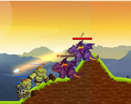Battle of orcs háborús HTML5 játék