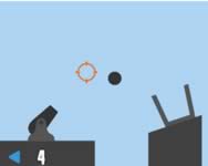 Cannon shot háborús HTML5 játék